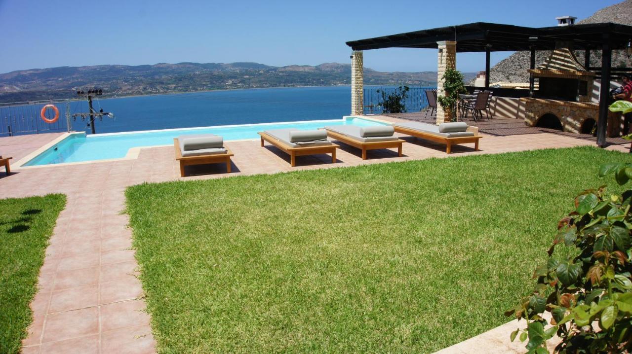 Villa Erato - Private Pool Villa Fársa Exterior photo